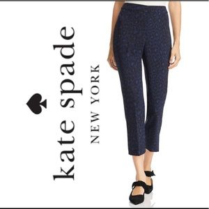 NWOT Kate spade leopard-print pants